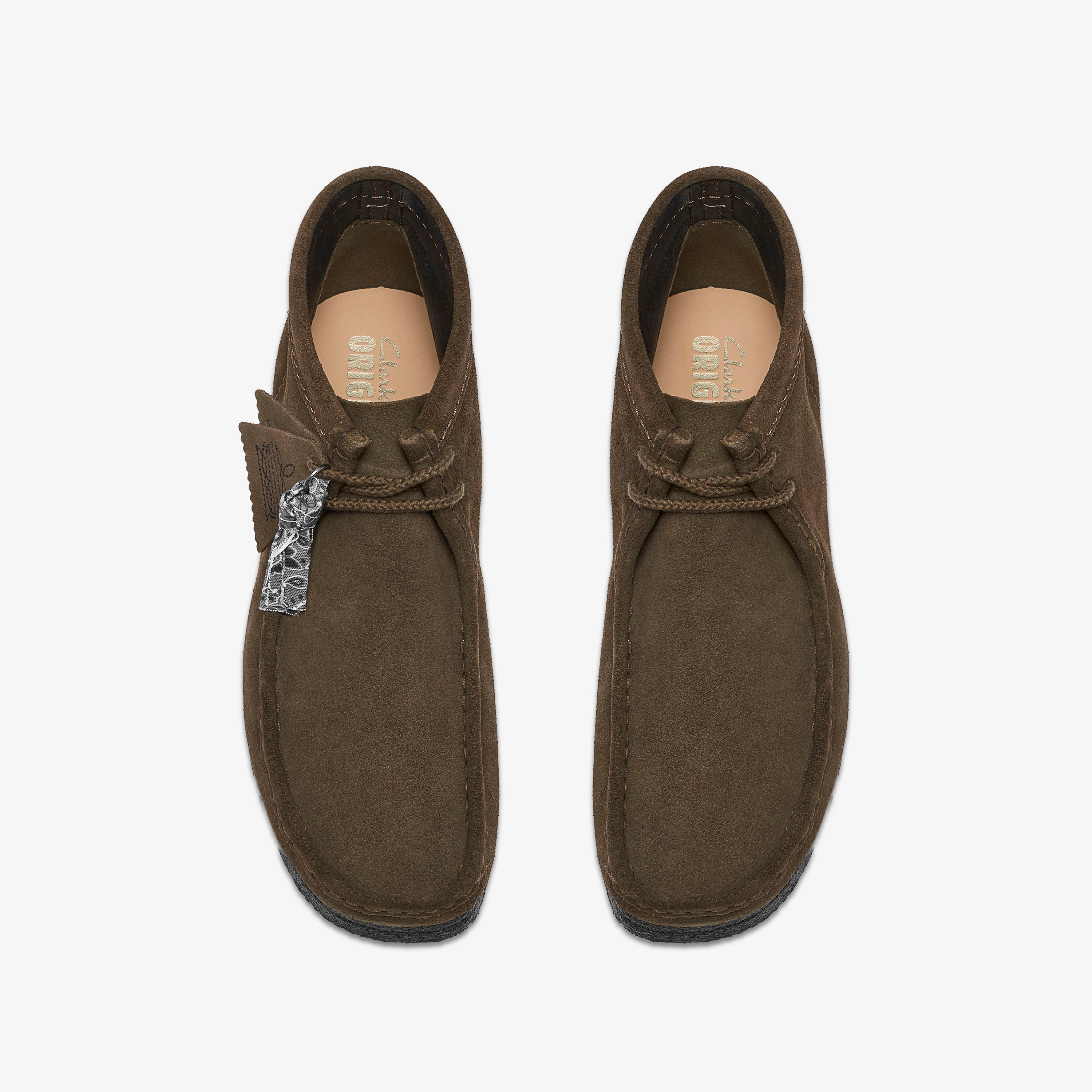 Wallabee Boot / メンズ ワラビーブーツ(ダークオリーブスエード)の6枚目