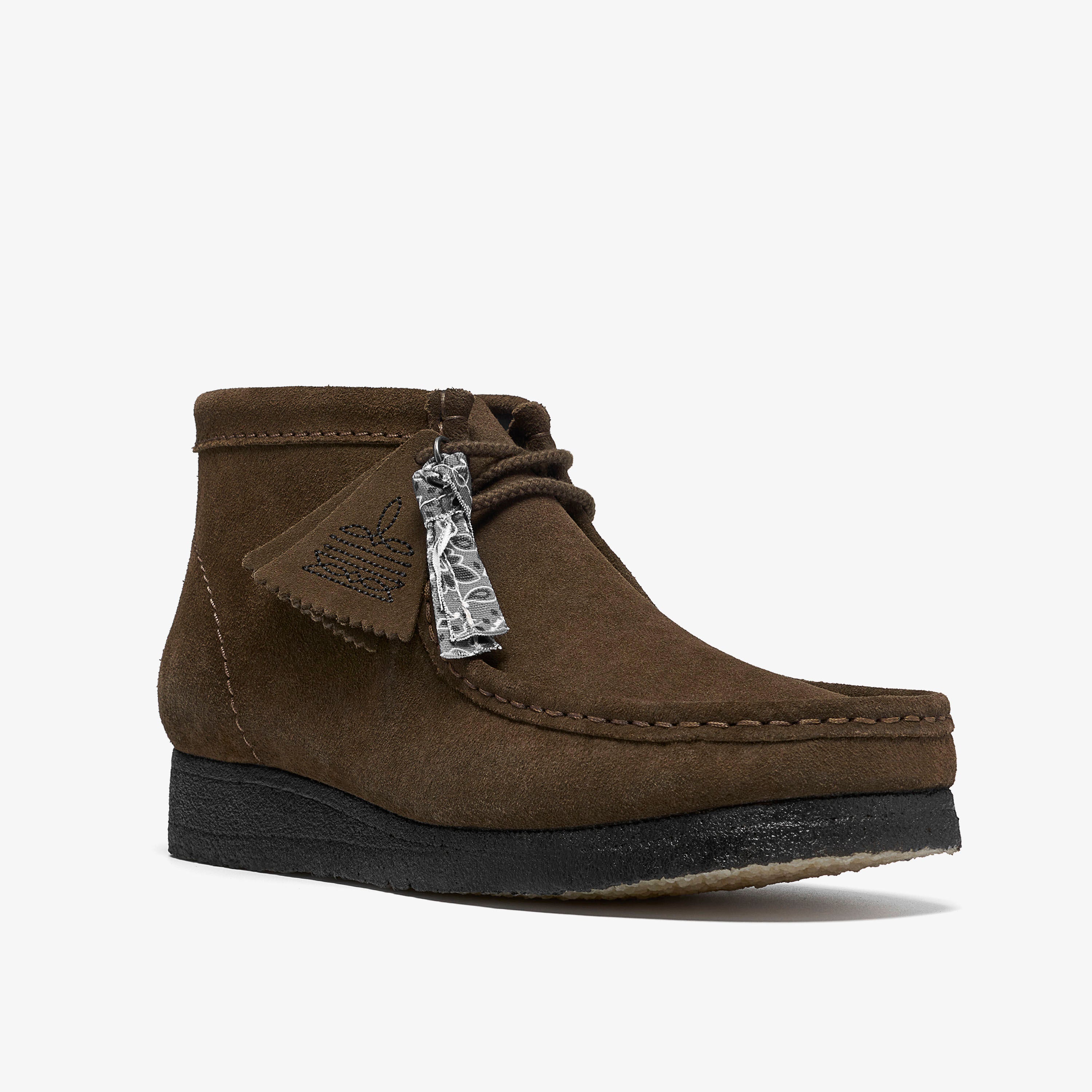 Wallabee Boot / メンズ ワラビーブーツ(ダークオリーブスエード)の7枚目
