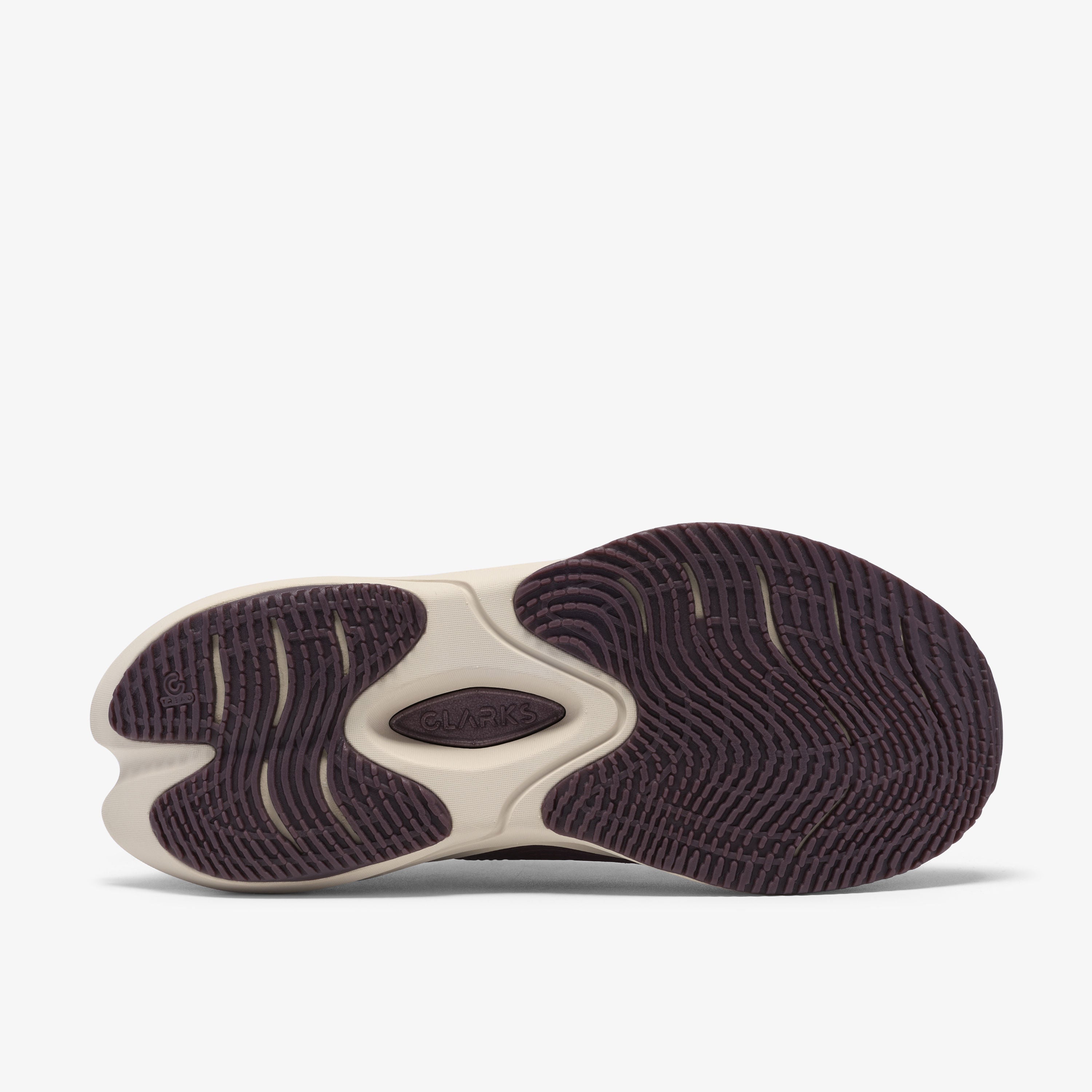 Clarks Pace. / レディースクラークスペース(モーブコンビ)の3枚目