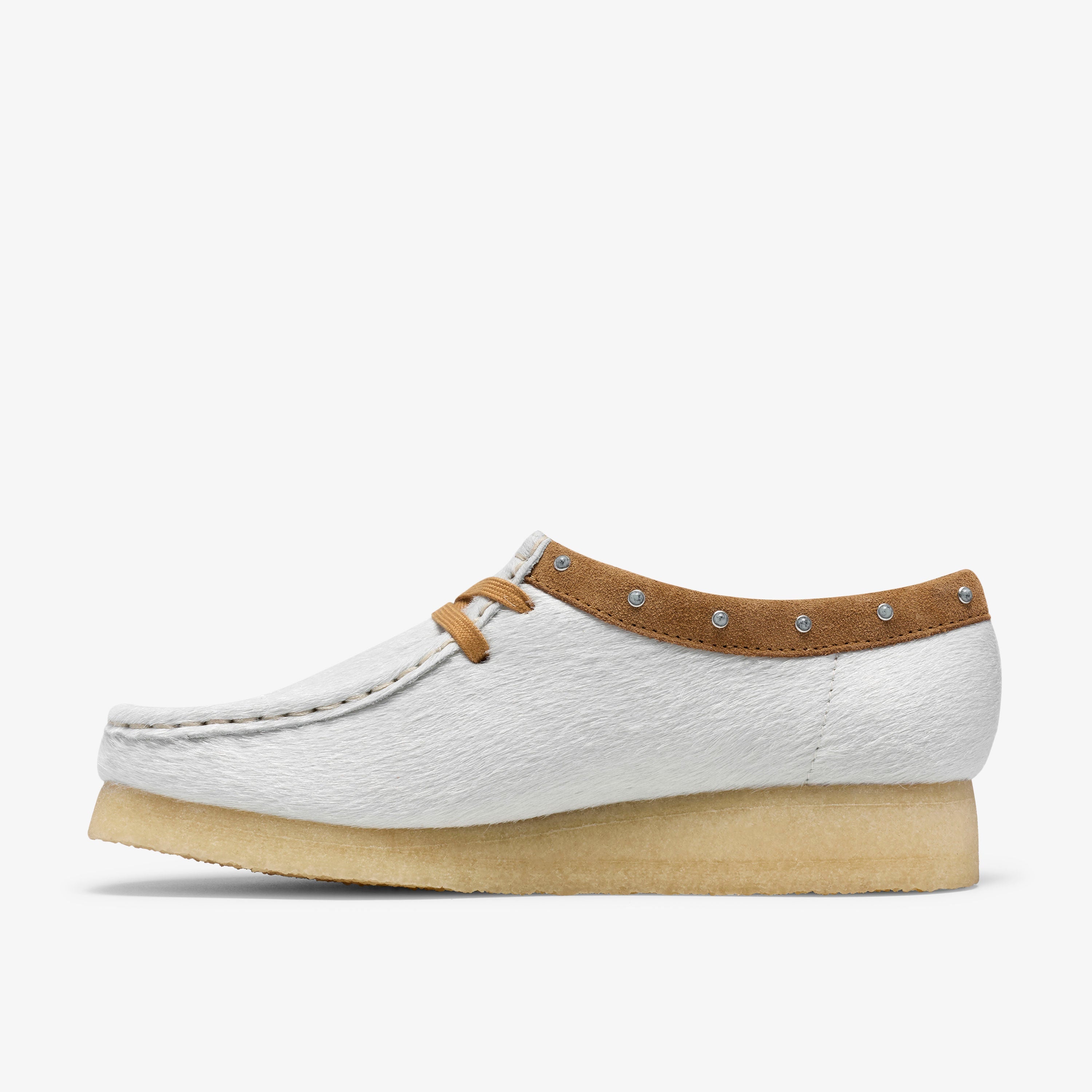 Wallabee. / レディース ワラビー(オフホワイトインタレスト)の2枚目