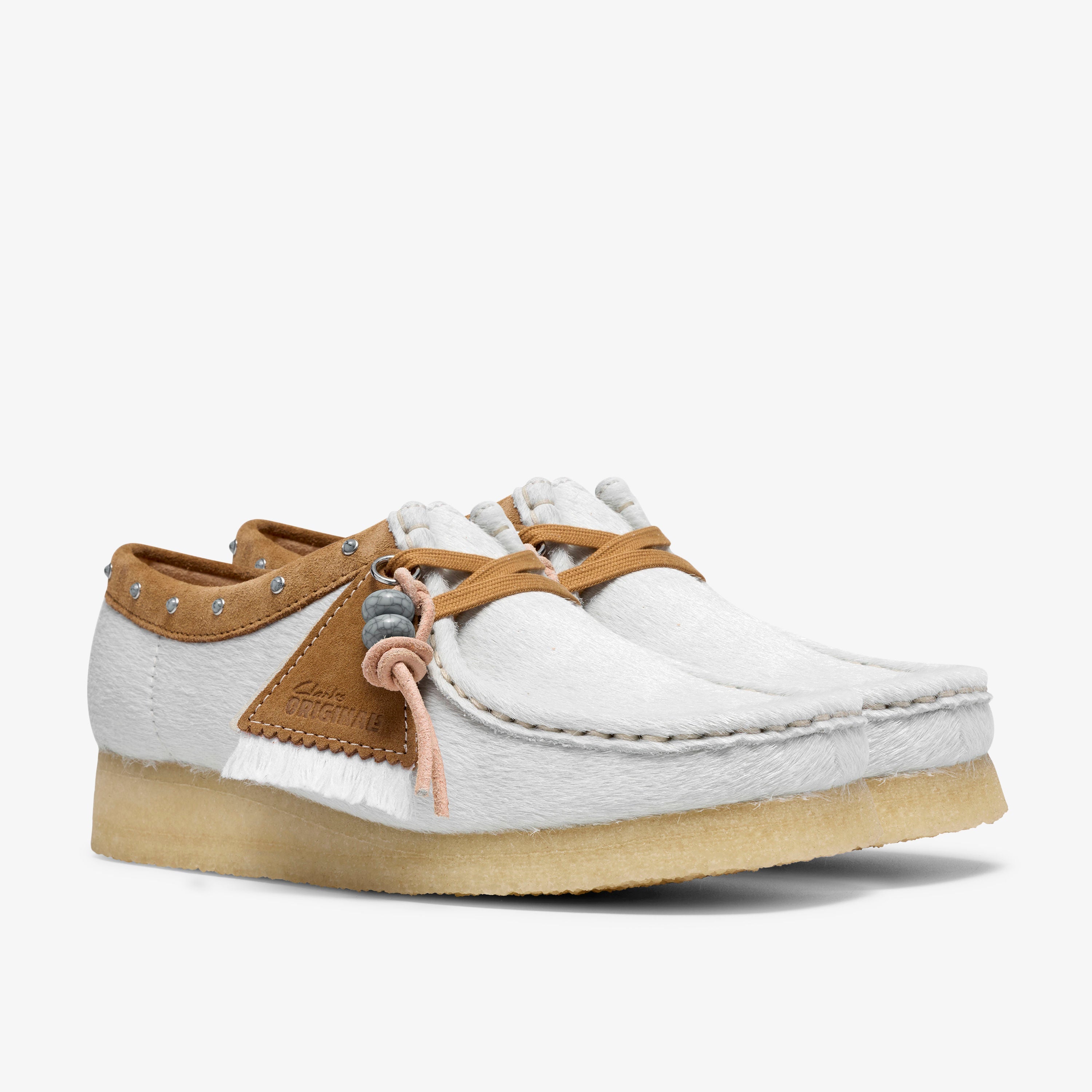 Wallabee. / レディース ワラビー(オフホワイトインタレスト)の4枚目