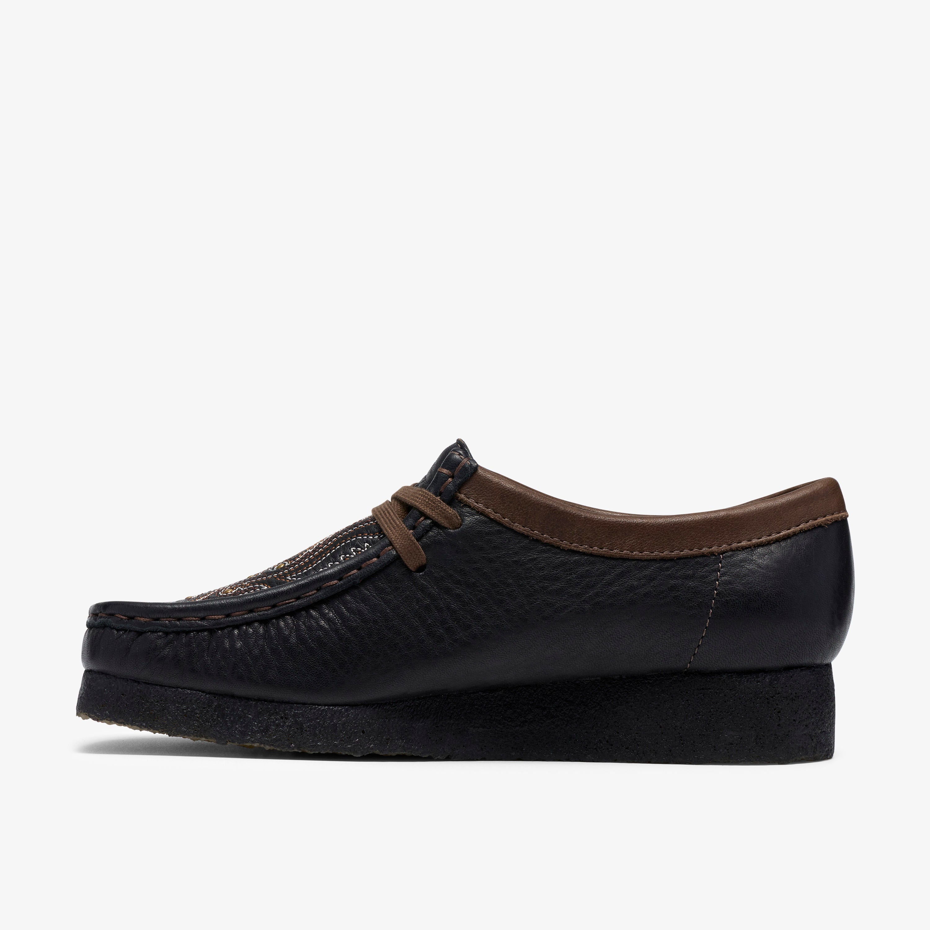 Wallabee. / レディース ワラビー(ブラックインタレスト)の2枚目
