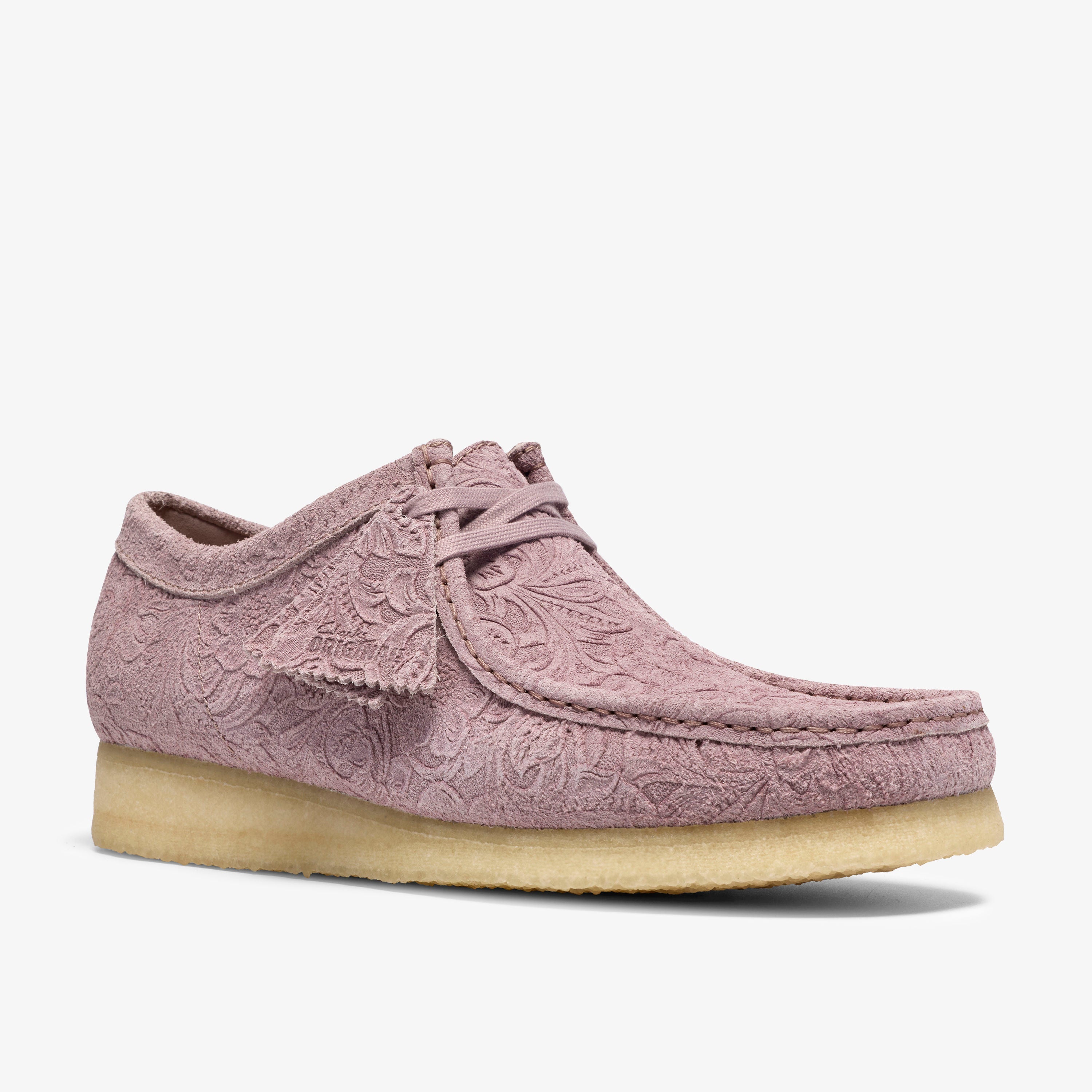 Wallabee / メンズ ワラビー(ダスティピンクエンボス)の7枚目