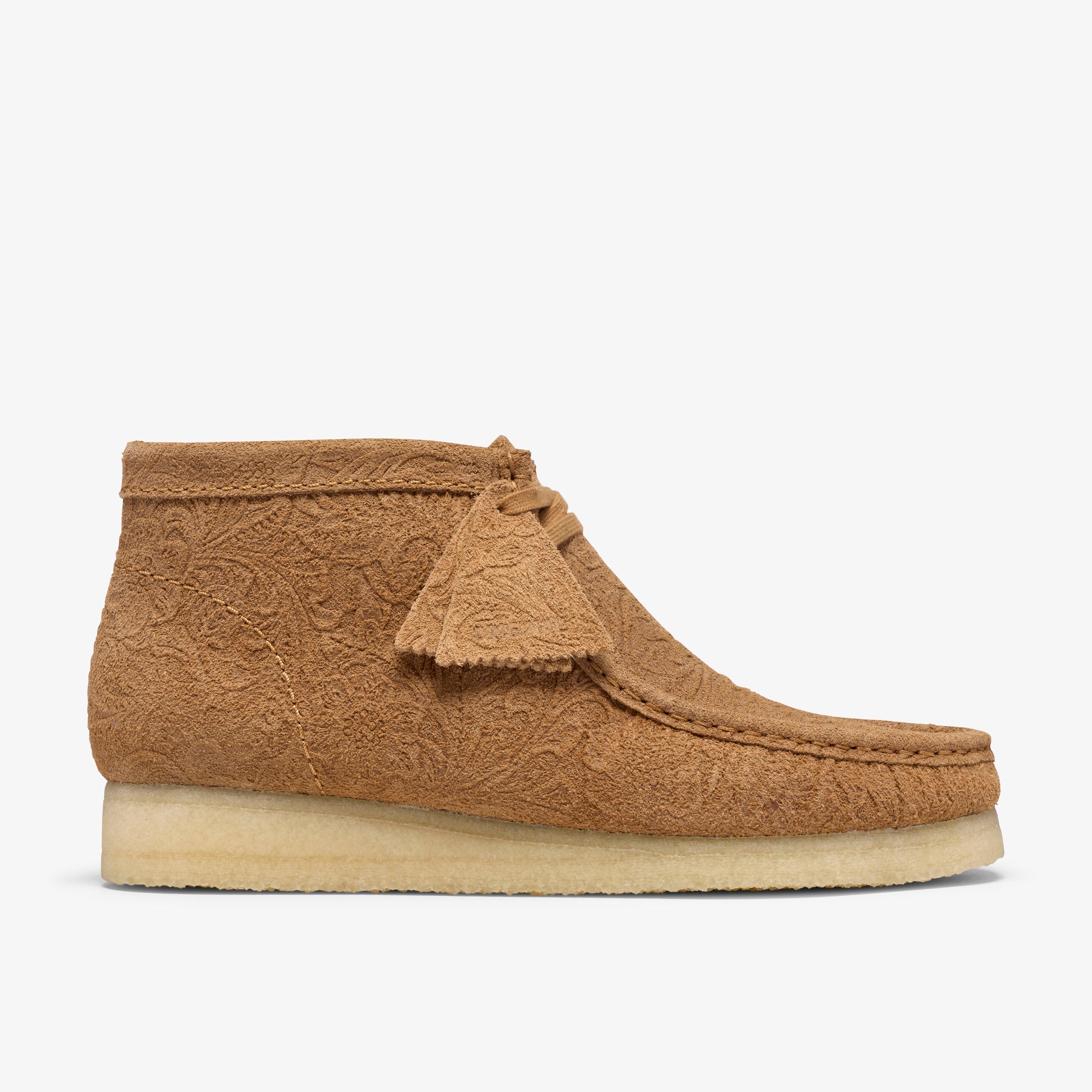 Wallabee Boot / メンズ ワラビーブーツ(ライトタンエンボス)の1枚目