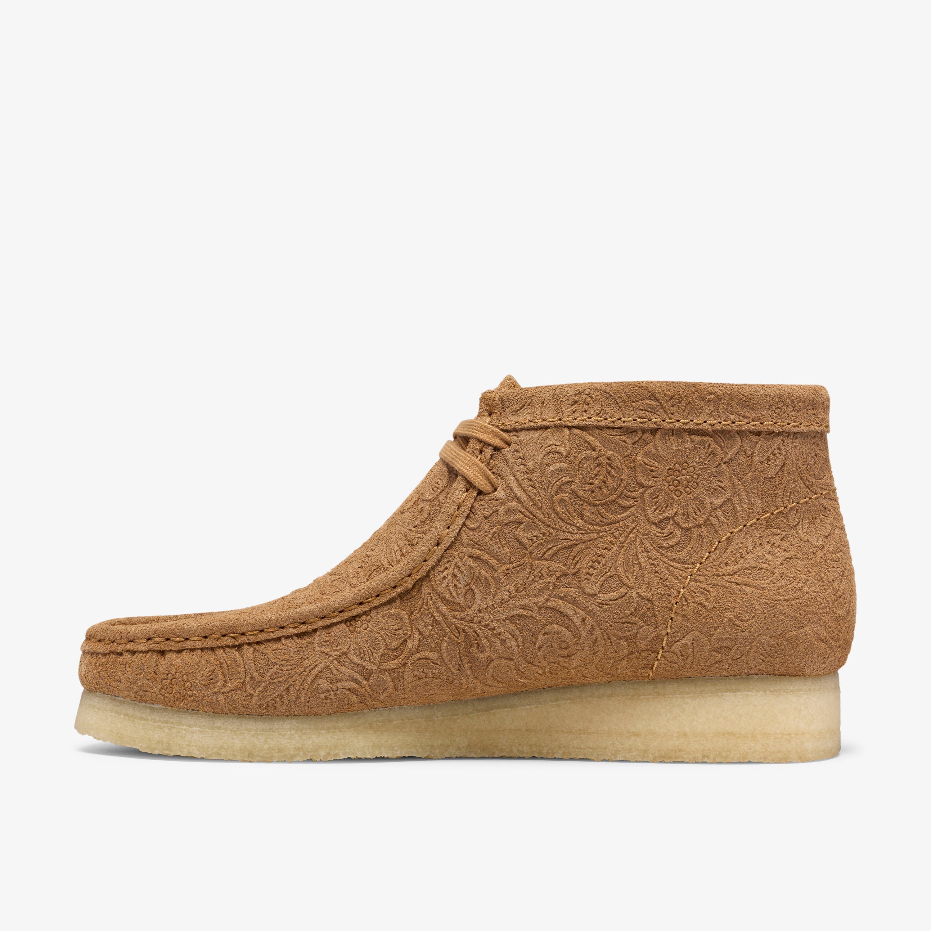 Wallabee Boot / メンズ ワラビーブーツ(ライトタンエンボス)の2枚目