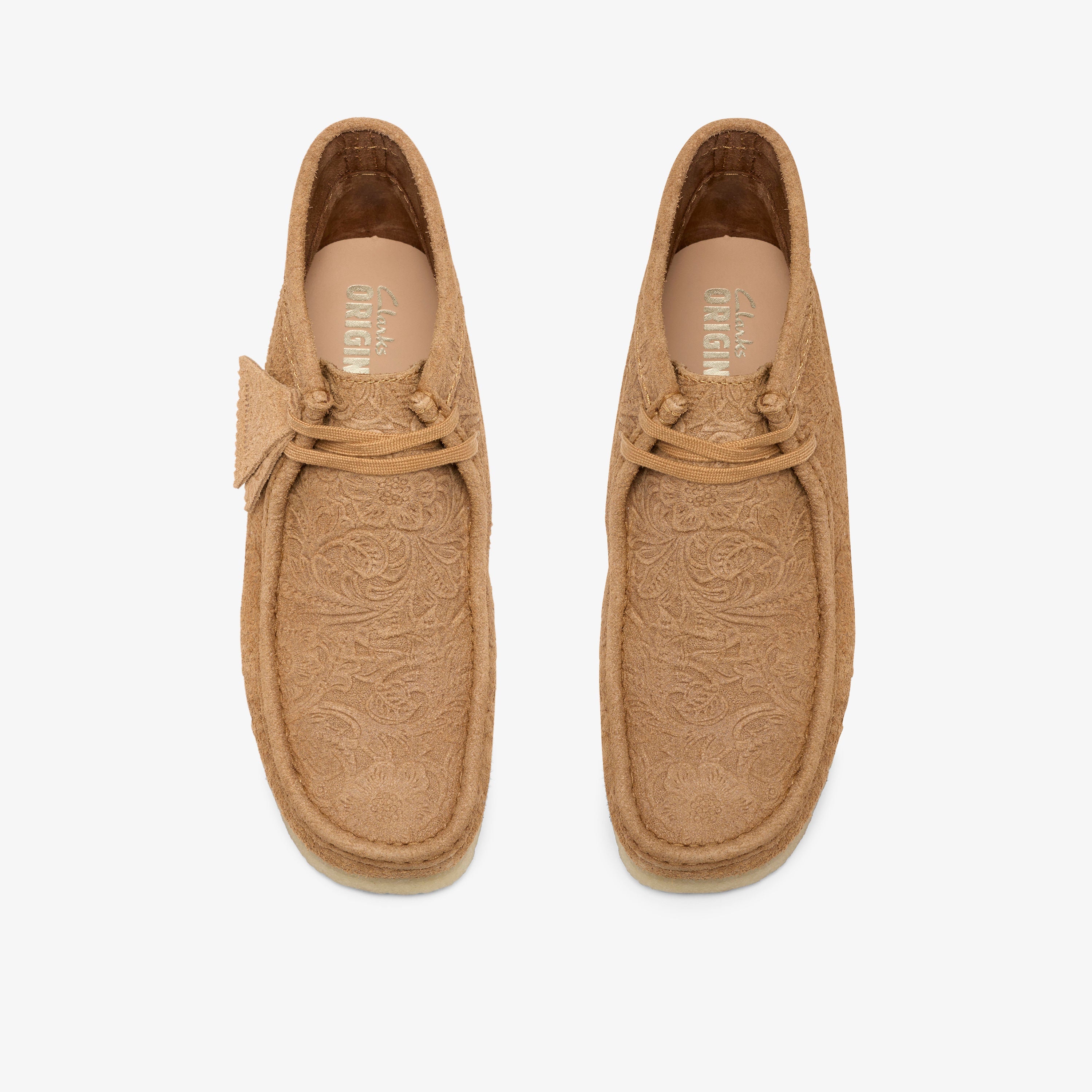 Wallabee Boot / メンズ ワラビーブーツ(ライトタンエンボス)の6枚目