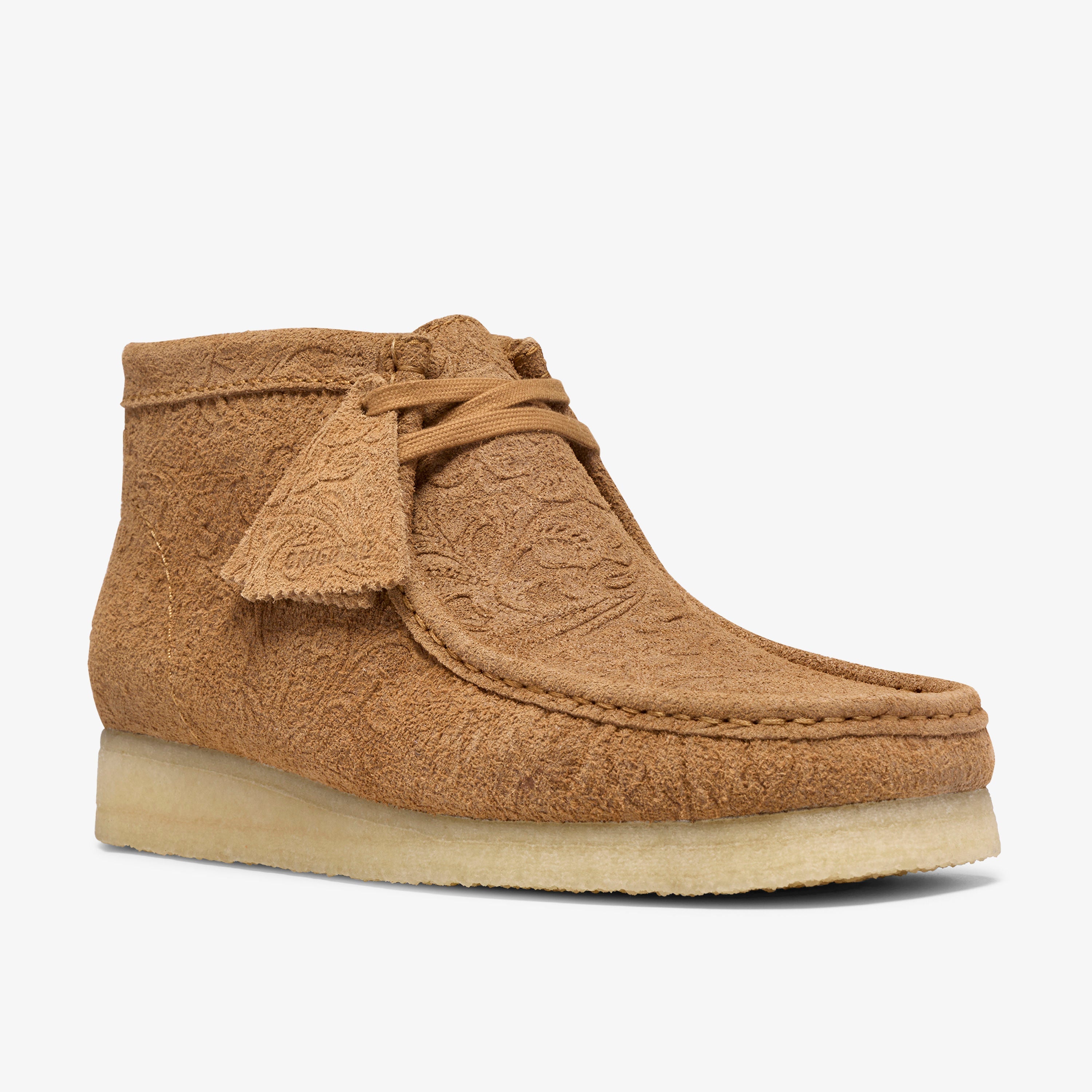 Wallabee Boot / メンズ ワラビーブーツ(ライトタンエンボス)の7枚目