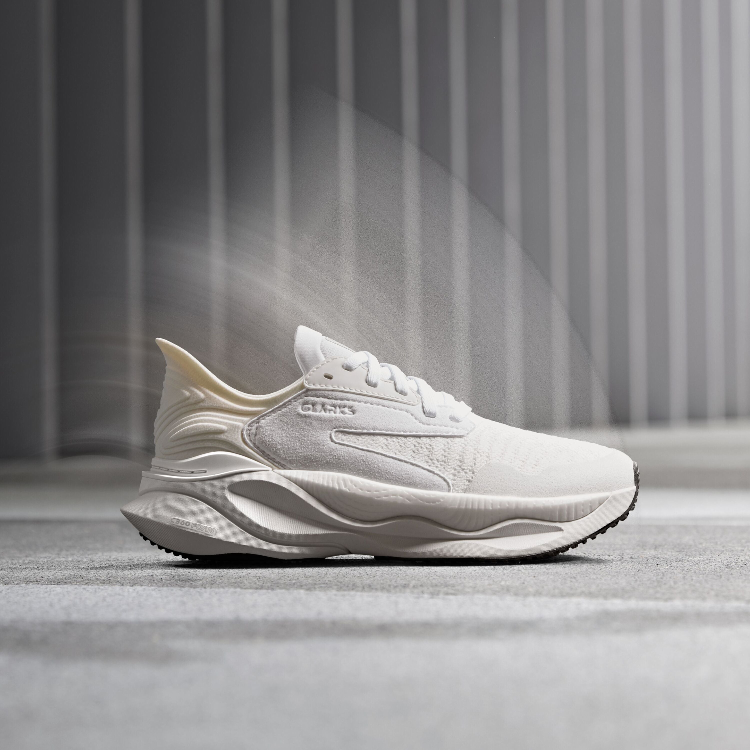 Clarks Pace. / レディースクラークスペース (ホワイト)