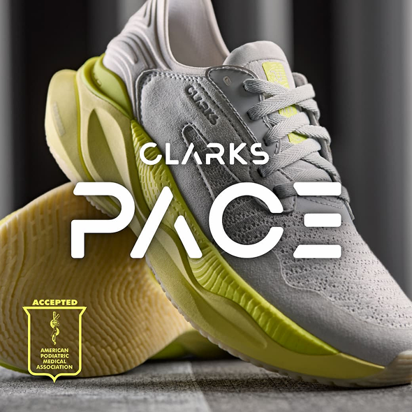 歩きやすさを追求したシューズ Clarks PACE 新登場