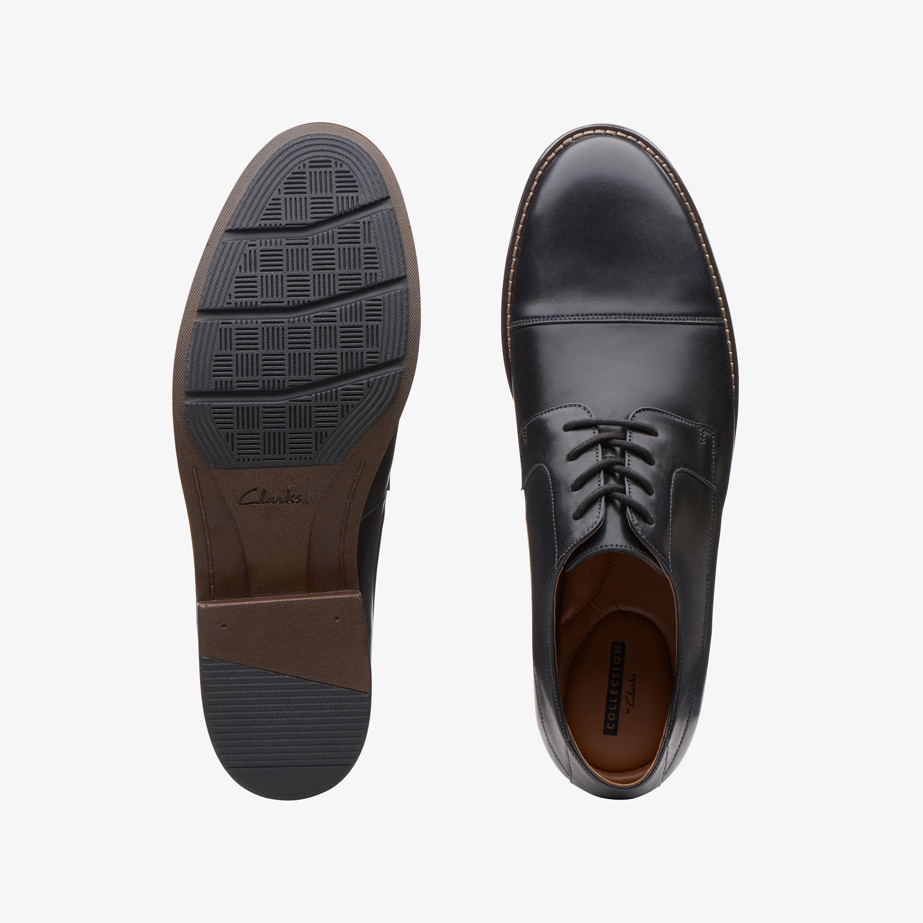 クラークス Clarks Becken Cap / ベッケンキャップ（ブラックレザー