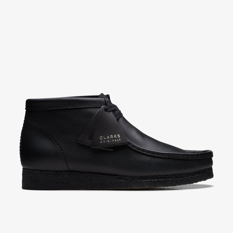 Wallabee Boot / メンズ ワラビーブーツ （ブラックレザー）の1枚目
