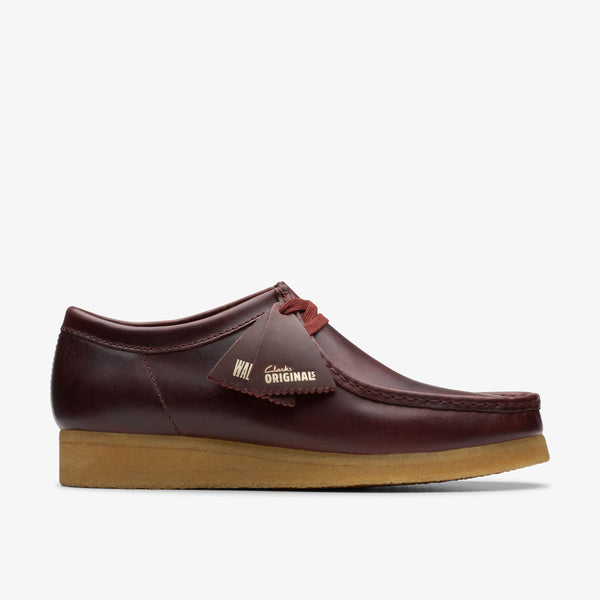 Wallabee / メンズ ワラビー （ディープレッドレザー）の1枚目