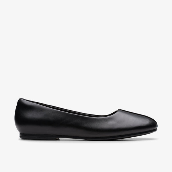 クラークス Clarks Livia Lily / リビアリリー （ブラックレザー）の1枚目