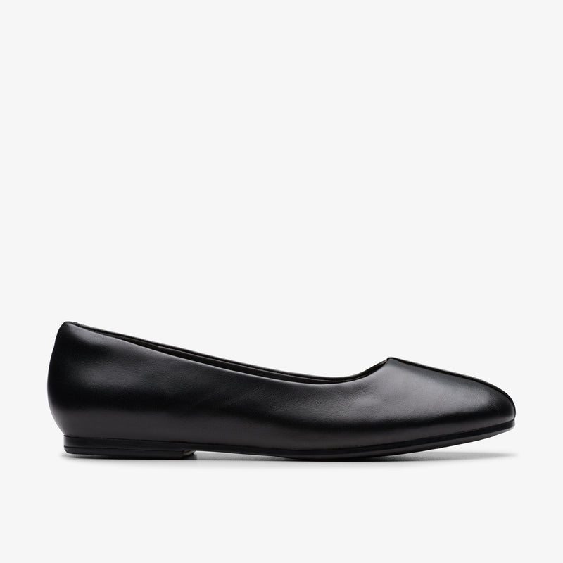 クラークス Clarks Livia Lily / リビアリリー （ブラックレザー）の1枚目