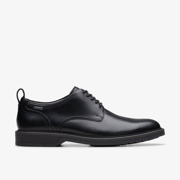 クラークス Clarks Aldwin LaceGTX / オールドウィンレースゴアテックス （ブラックレザー）の1枚目