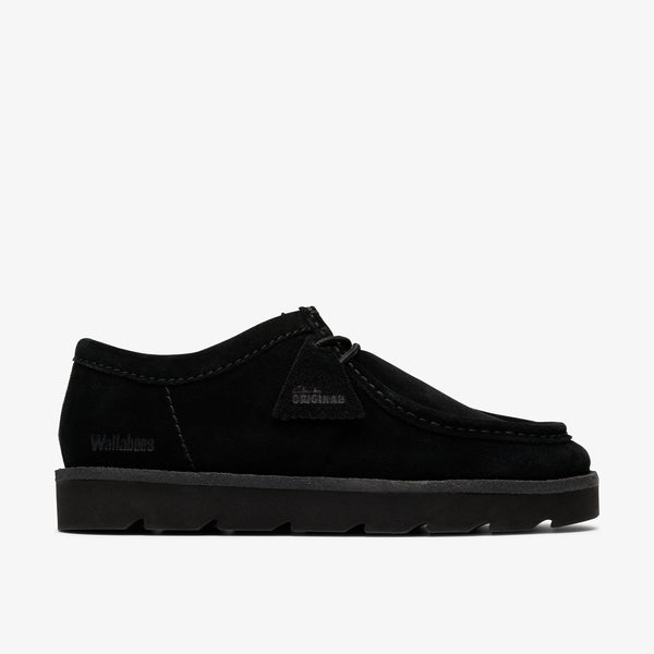 クラークス Clarks Meare Walla / メンズメアワラ （ブラックスエード）の1枚目