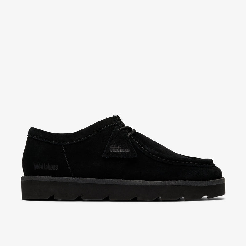 クラークス Clarks Meare Walla / メンズメアワラ （ブラックスエード）の1枚目