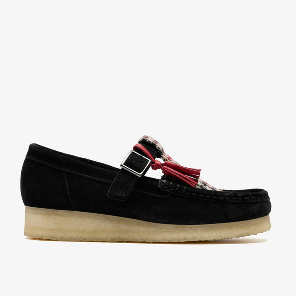 Wallabee T Bar / ワラビーTバー （ブラックツイードコンビ）の1枚目