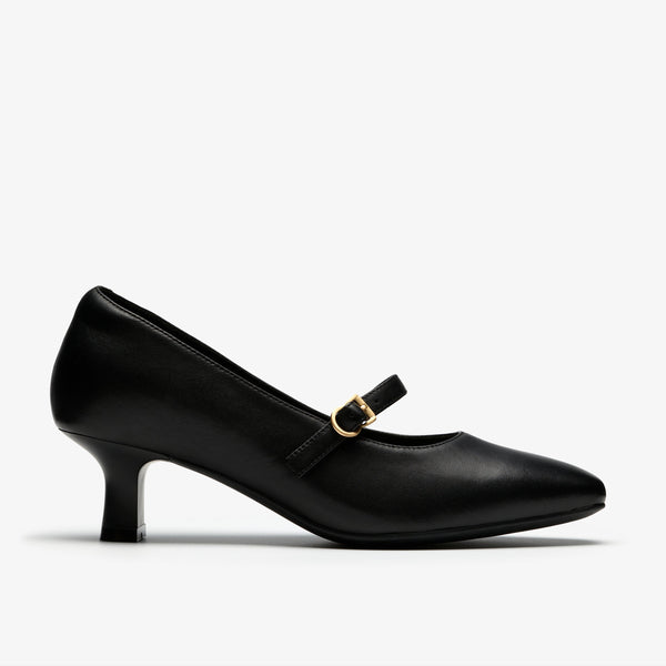 クラークス Clarks Kyla50 MJ / カイラ 50 MJ （ブラックレザー）の1枚目