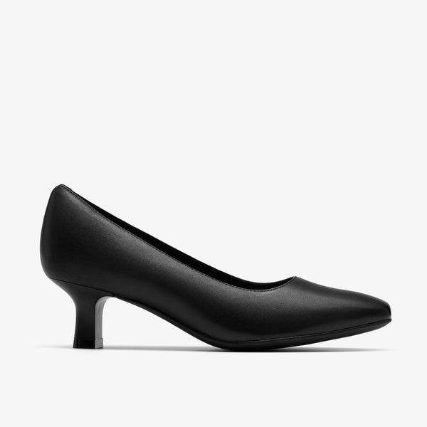 クラークス Clarks Kyla50 Pump / カイラ 50 パンプス （ブラックレザー）の1枚目