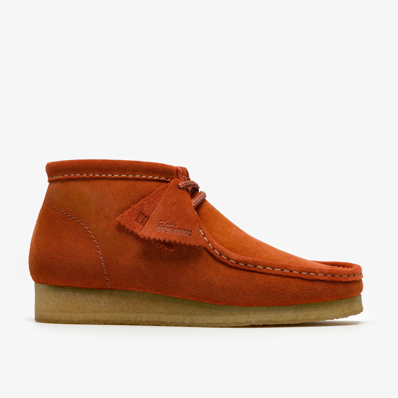 クラークス Clarks Wallabee Boot / メンズ ワラビーブーツ （オレンジスエード）の1枚目