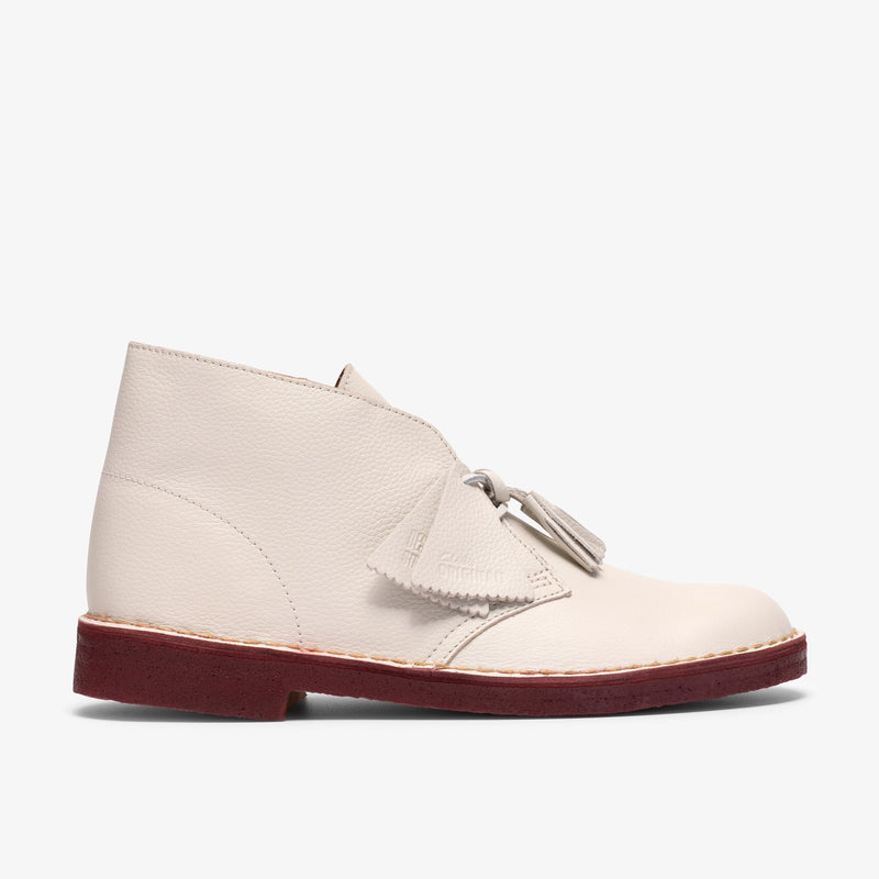 クラークス Clarks Desert Boot / メンズ デザートブーツ （ホワイトレザー）の1枚目