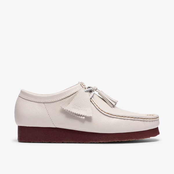クラークス Clarks Wallabee / メンズ ワラビー （ホワイトレザー）の1枚目