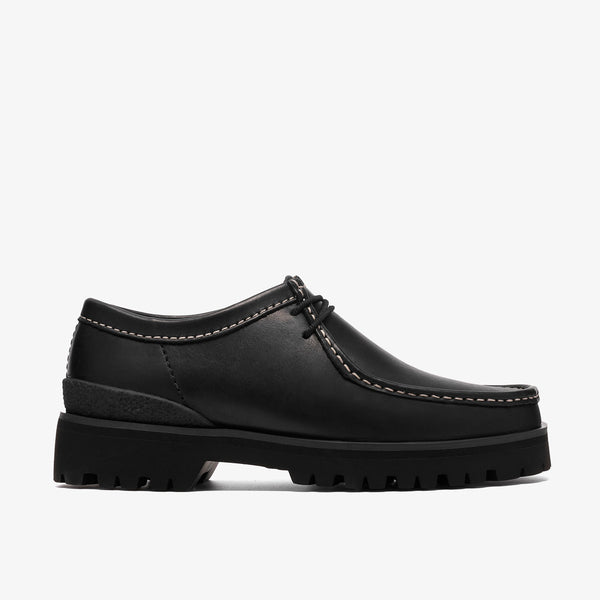 クラークス Clarks Walla Yukoner / ワラユーコナー （ブラックレザー）の1枚目