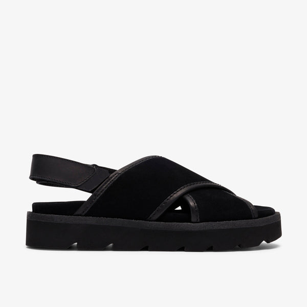 クラークス Clarks Meare Cross / メアクロス （ブラックスエード）の1枚目