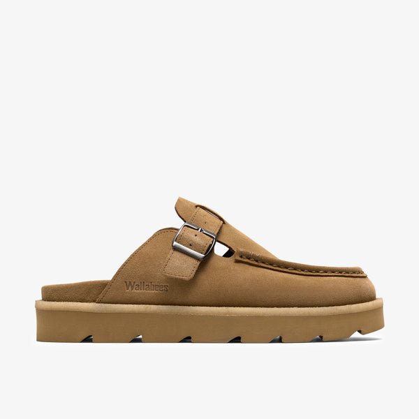 クラークス Clarks Meare Mocc / メアモック （ダークサンドスエード）の1枚目
