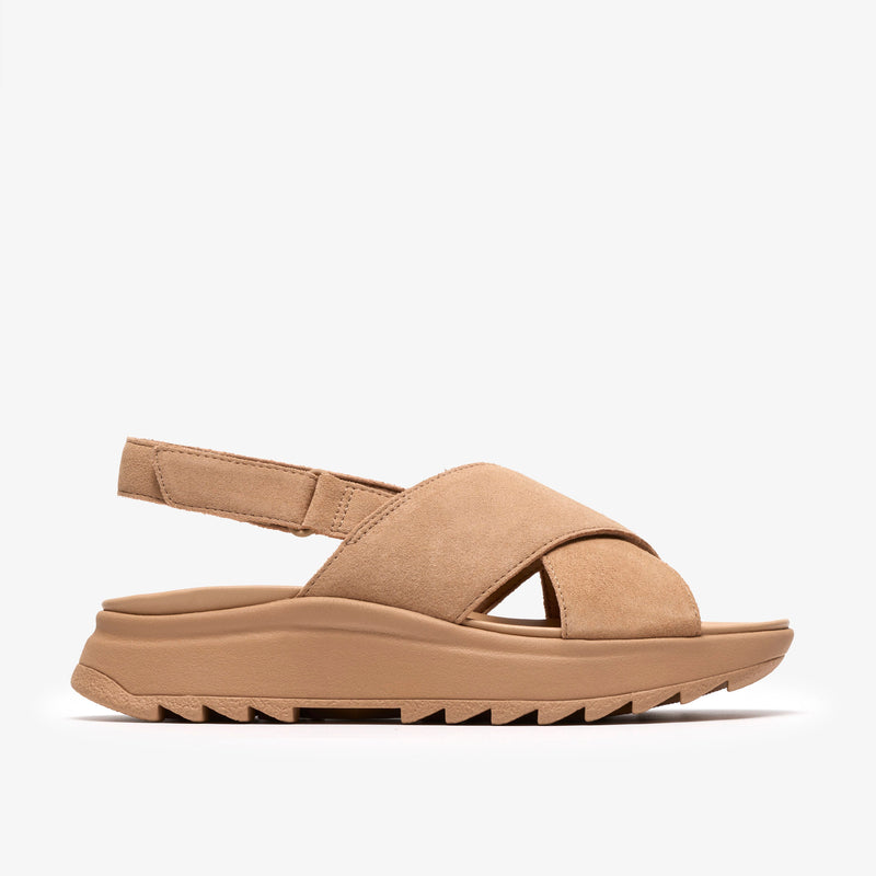 クラークス Clarks DashLite Wish / ダッシュライトウィッシュ （ベージュスエード）の1枚目