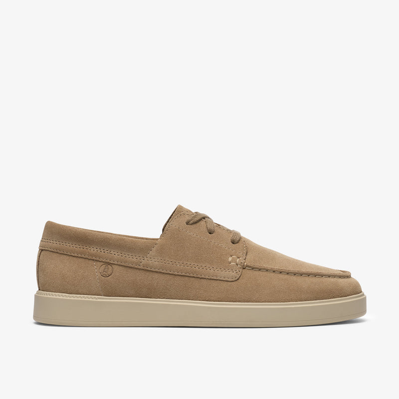 クラークス Clarks Lockford Boat / ロックフォードボート （ダークサンドスエード）の1枚目