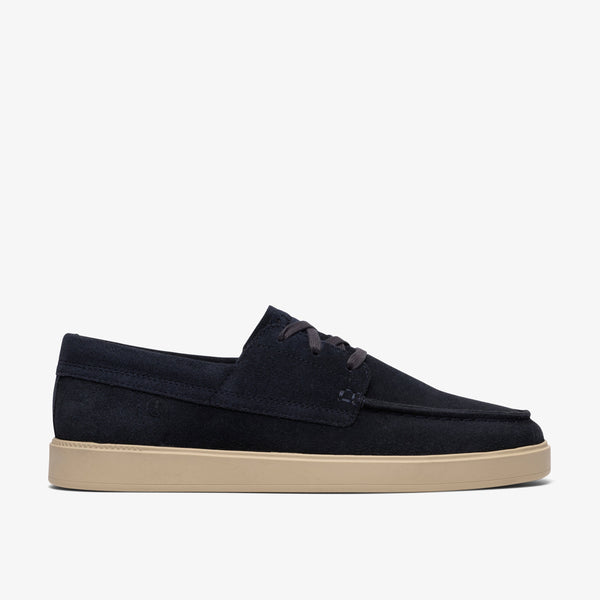 クラークス Clarks Lockford Boat / ロックフォードボート （ネイビースエード）の1枚目