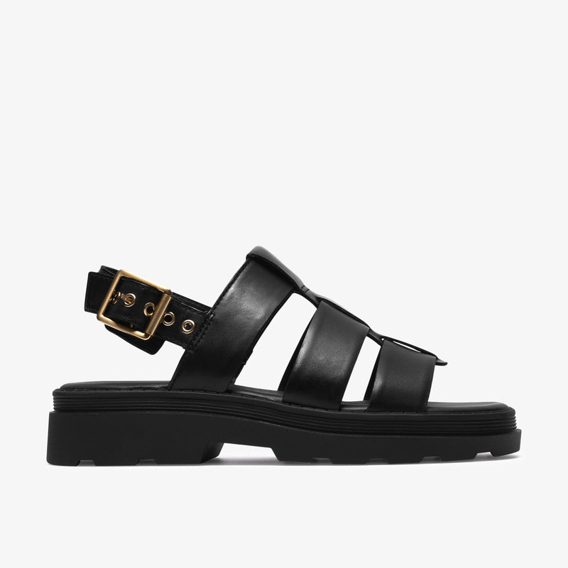 クラークス Clarks Orinoco3 Strap / オリノコ3ストラップ （ブラックレザー）の1枚目