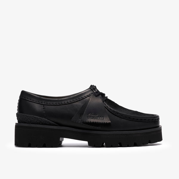 クラークス Clarks Walla Yukoner. / ワラユーコナー （ブラックコンビレザー）の1枚目