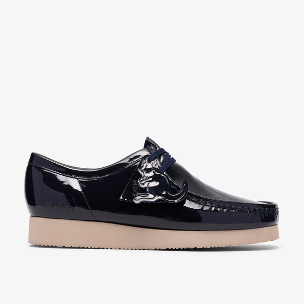 クラークス Clarks Wallabee 2604 / メンズワラビー2604 （ネイビーパテント）の1枚目