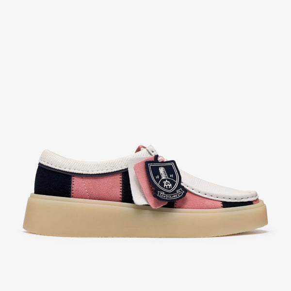 クラークス Clarks Torview W / レディーストービュー （ピンク／ネイビーコンビ）の1枚目