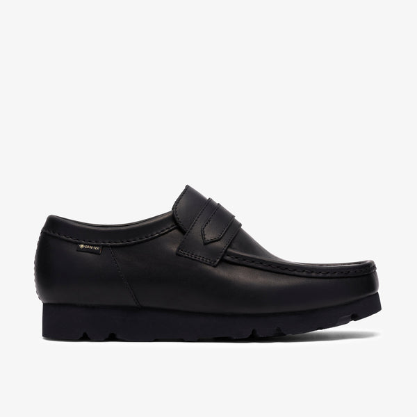 クラークス Clarks WallaLoaferGTX / ワラローファーゴアテックス （ブラックレザー）の1枚目