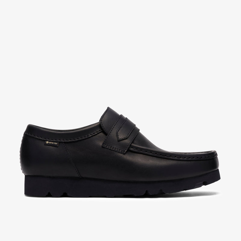 クラークス Clarks WallaLoaferGTX / ワラローファーゴアテックス （ブラックレザー）の1枚目
