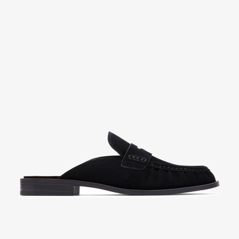 クラークス Clarks Alixea Mule / アリクシアミュール （ブラックスエード）の1枚目