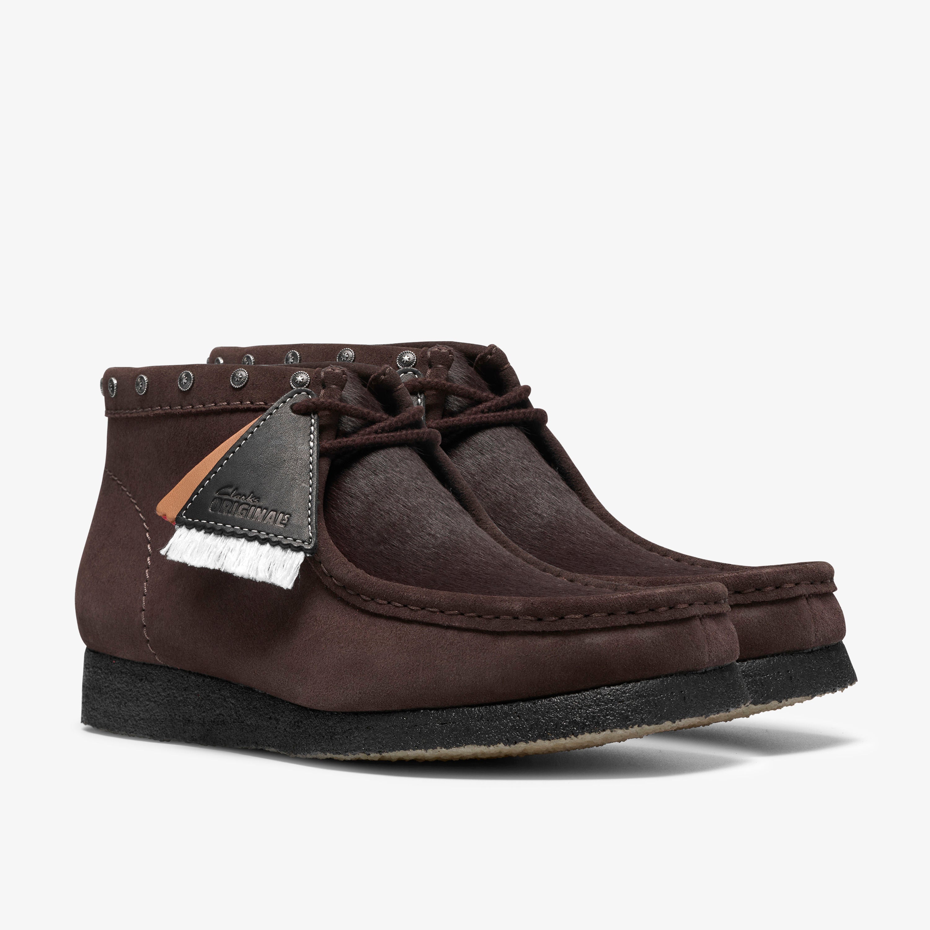 クラークス Clarks Wallabee Boot / メンズ ワラビーブーツ（ブラウン