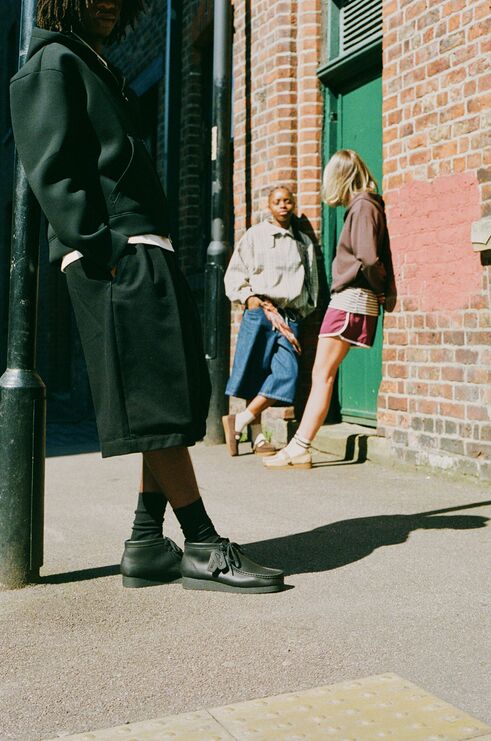 クラークス Clarks WallabeeEVO BT / ワラビーエヴォブーツ （ブラック