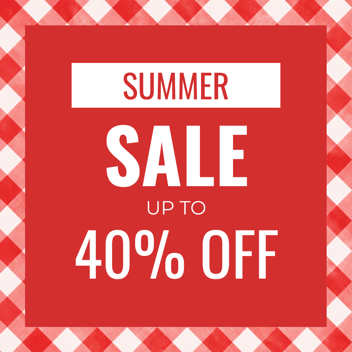 SUMMER SALE